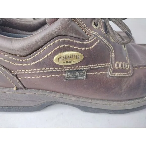 Irish Setter Red Wing Men's Size 11D HUNT Brown Dry Plus Oxford Casual Shoes