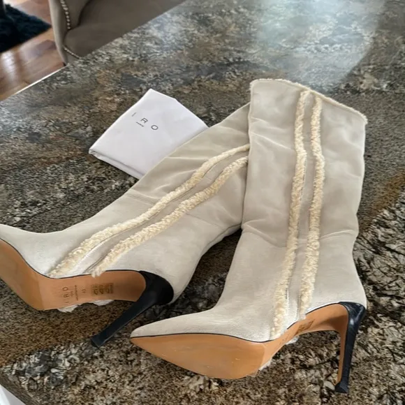 IRO “Teddy” Tall Boots Size 40- Like New
