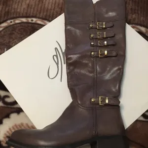 Italian Leather tall boots