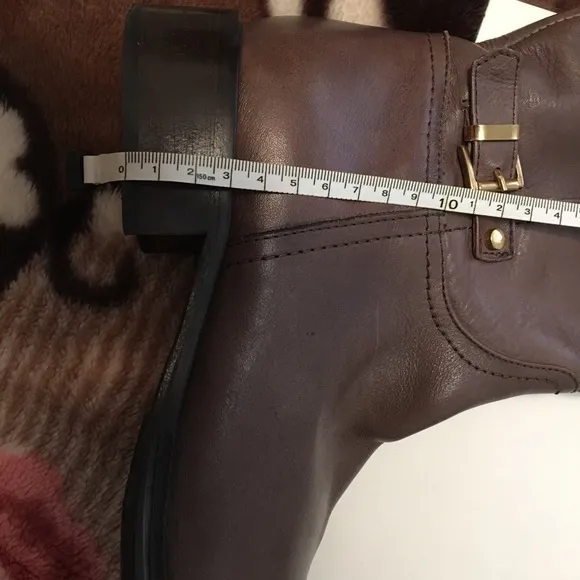 Italian Leather tall boots