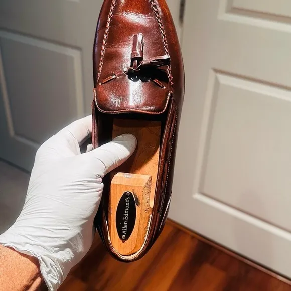 Jarman Tassel Burgundy Loafers.
