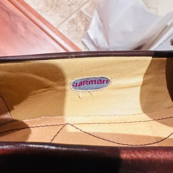 Jarman Tassel Burgundy Loafers.