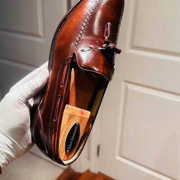 Jarman Tassel Burgundy Loafers.