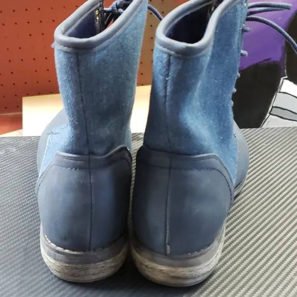 Jean and Navy Blue boots