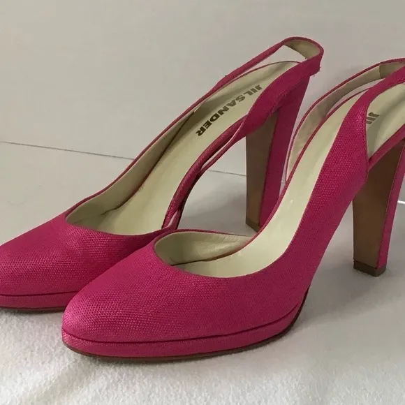 Jill Sander Minimalist Contemporary timeless shoes crafted in Italy luxury Sz 40