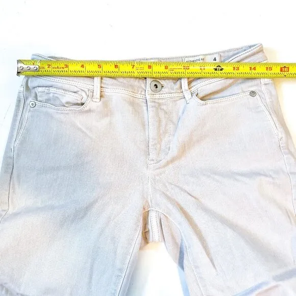 J.Jill Authentic Fit Slim-Leg  Ankle Jeans Pants Size 4