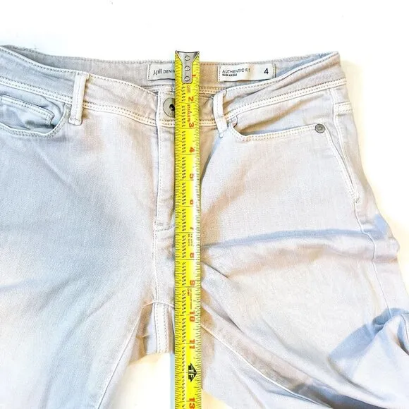 J.Jill Authentic Fit Slim-Leg  Ankle Jeans Pants Size 4