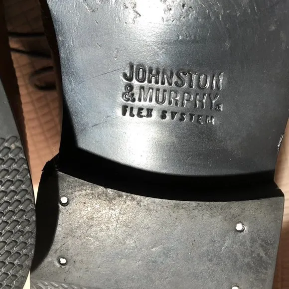 Johnston &amp; Murphy brown leather oxford, 8.5