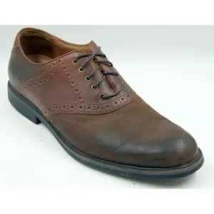 JOHNSTON &amp; MURPHY Waterproof  Mens Shoes Sheepskin Leather Oxford - Size 10M