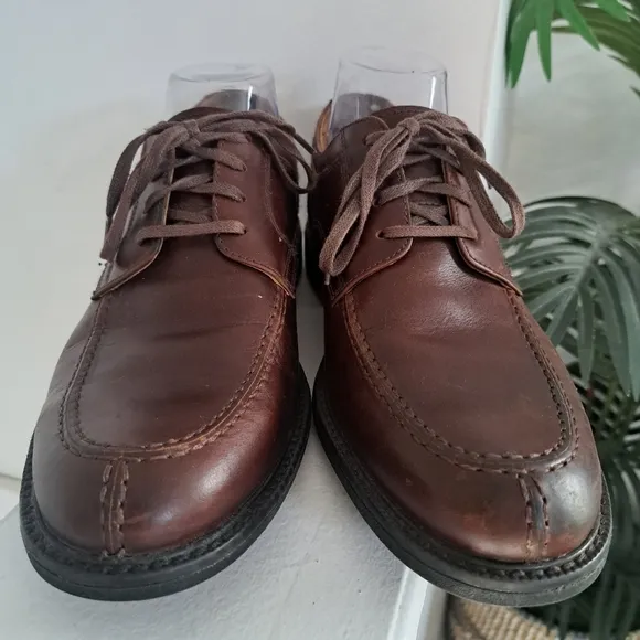 Johnston &amp; Murphy XC4 Stanton 2.0 Men's Dress Shoes Oxford Brown Waterproof 7.5