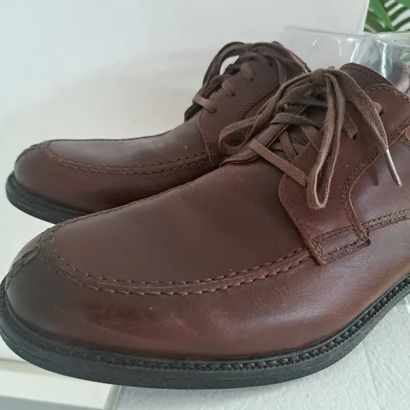 Johnston &amp; Murphy XC4 Stanton 2.0 Men's Dress Shoes Oxford Brown Waterproof 7.5
