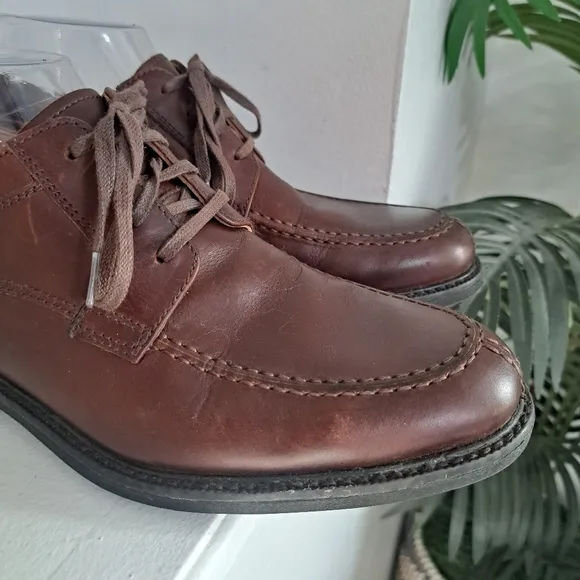 Johnston &amp; Murphy XC4 Stanton 2.0 Men's Dress Shoes Oxford Brown Waterproof 7.5