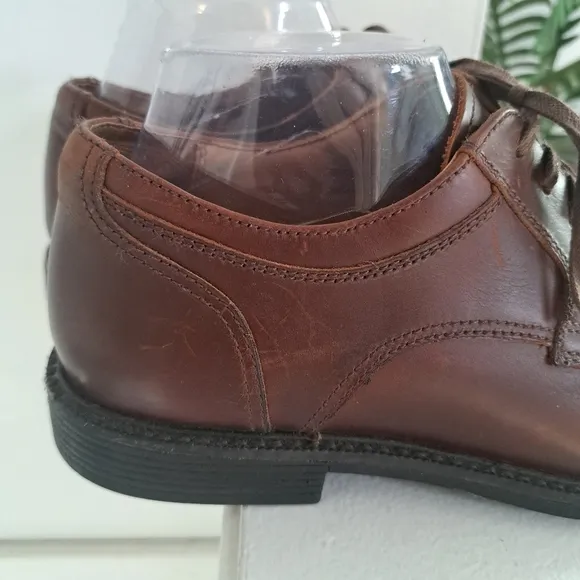 Johnston &amp; Murphy XC4 Stanton 2.0 Men's Dress Shoes Oxford Brown Waterproof 7.5