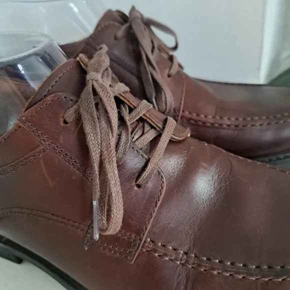 Johnston &amp; Murphy XC4 Stanton 2.0 Men's Dress Shoes Oxford Brown Waterproof 7.5