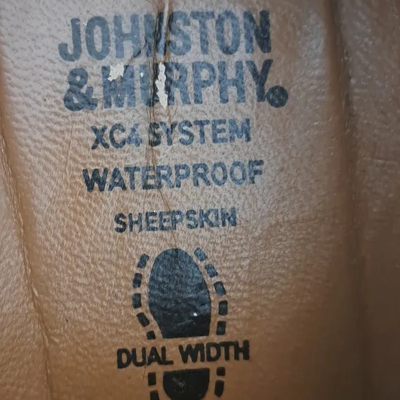 Johnston &amp; Murphy XC4 Stanton 2.0 Men's Dress Shoes Oxford Brown Waterproof 7.5