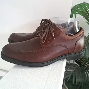 Johnston &amp; Murphy XC4 Stanton 2.0 Men's Dress Shoes Oxford Brown Waterproof 7.5