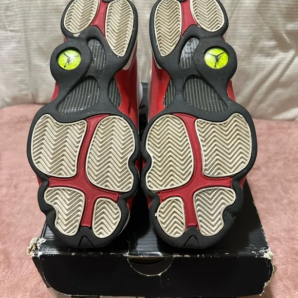 Jordan Kids Shoes - White, Red, Gray