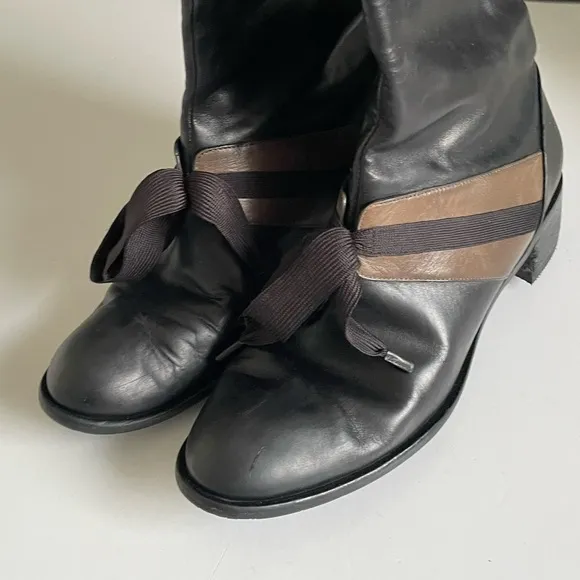 Joy Chen tall leather boots size 8.5