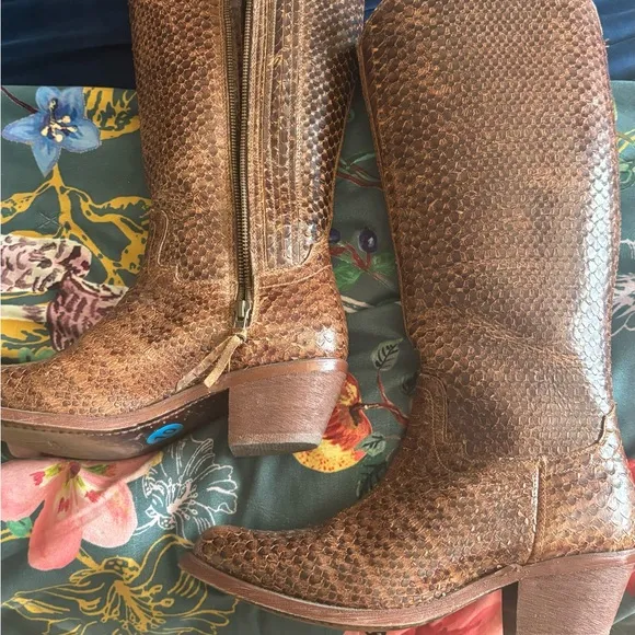 Justin Reba Mcalester Tall Viper boots