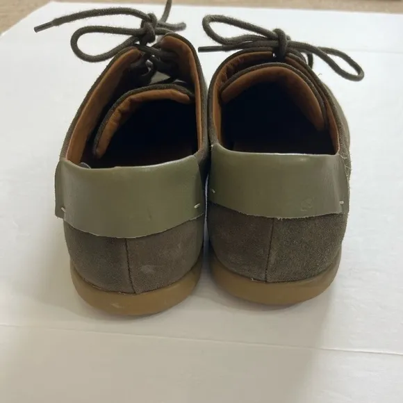 Kalso Earth Dawson Suede Green Shoes Size 8
