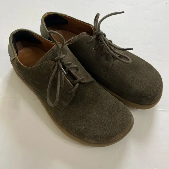 Kalso Earth Dawson Suede Green Shoes Size 8