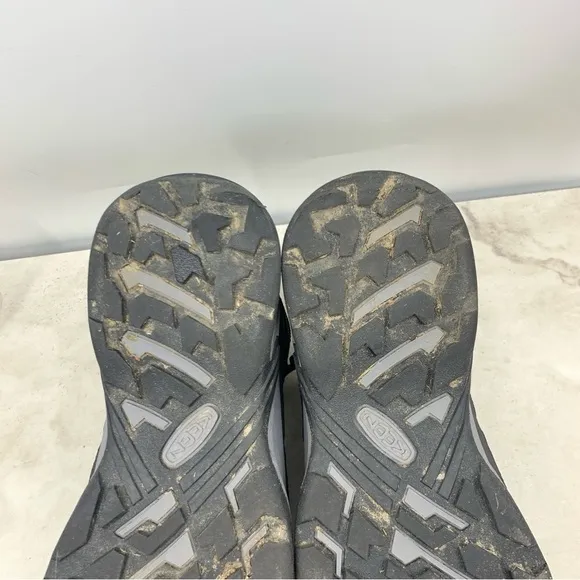 Keen Boots Women Size 10 Shoes Circadia Polar Waterproof Dry Black Leather High