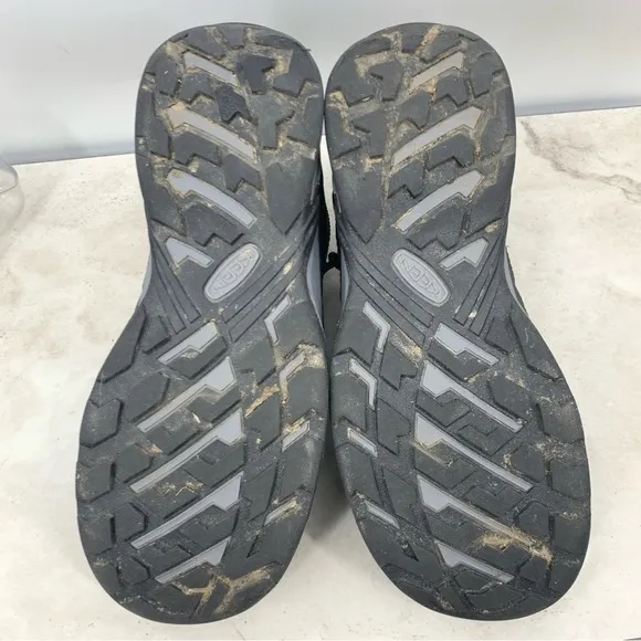 Keen Boots Women Size 10 Shoes Circadia Polar Waterproof Dry Black Leather High