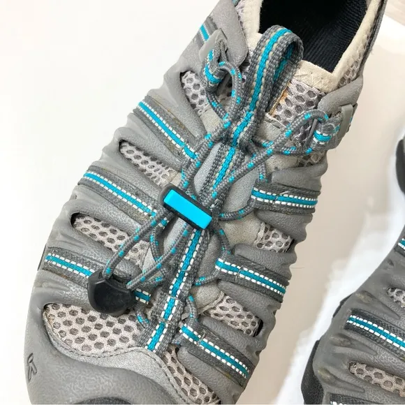 Keen Cimarron II Blue Gray Mesh Hybrid Hiking Shoes 7.5 Summer Vacation Beach