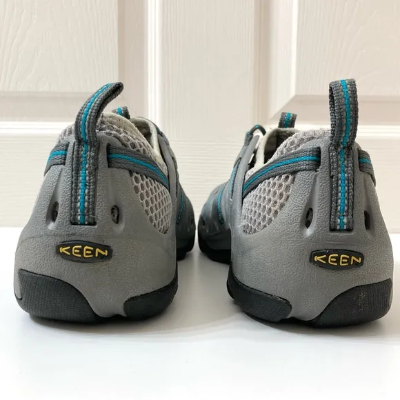 Keen Cimarron II Blue Gray Mesh Hybrid Hiking Shoes 7.5 Summer Vacation Beach