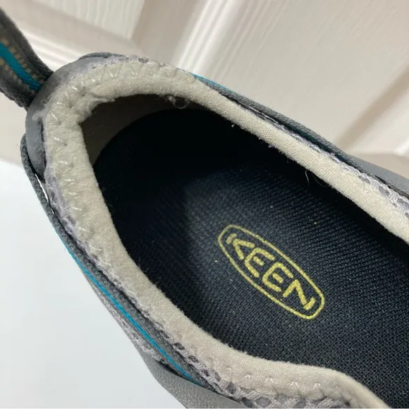Keen Cimarron II Blue Gray Mesh Hybrid Hiking Shoes 7.5 Summer Vacation Beach