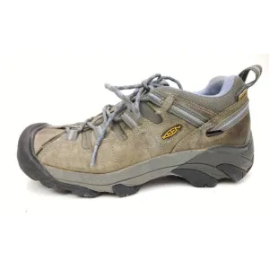 KEEN Dry Targhee II Waterproof Sneakers Womens 8 Gray Leather Lavender Shoes