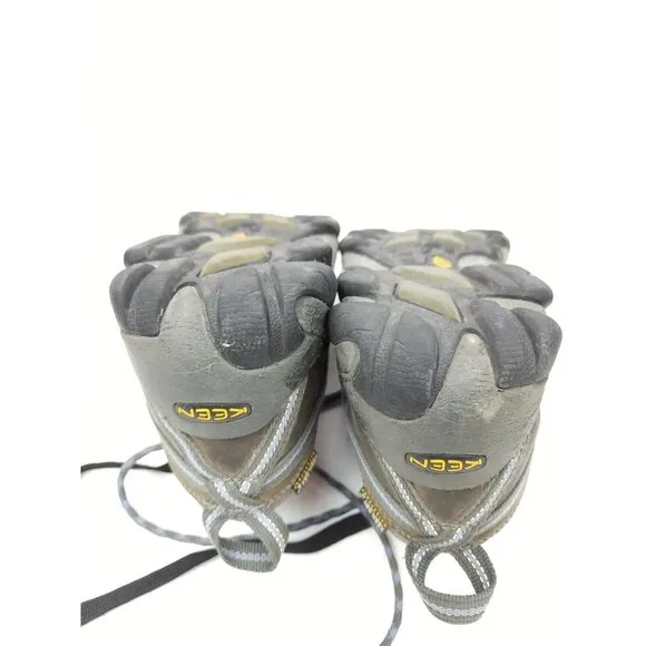 KEEN Dry Targhee II Waterproof Sneakers Womens 8 Gray Leather Lavender Shoes
