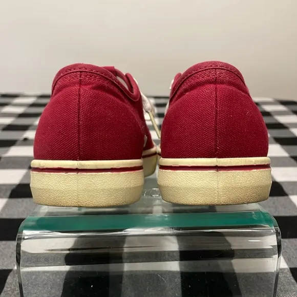 Keen Elsa Canvas Sneakers Shoes Women's Size 8.5 Red Breathable Lace up