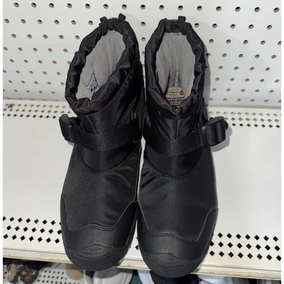 KEEN Hoodromeo Mens Slip On Waterproof Insulated Winter Snow Boots Size 11 Black