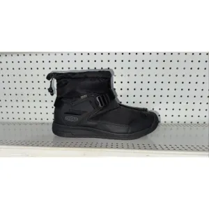 KEEN Hoodromeo Mens Slip On Waterproof Insulated Winter Snow Boots Size 11 Black