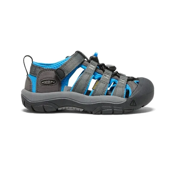 KEEN MAGNET BLUE GRAY BLACK NEWPORT H2 CINCH LACE WATER SHOES