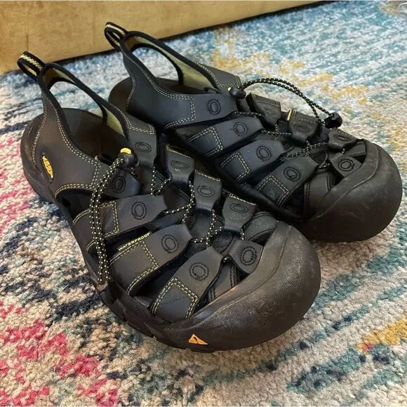 Keen Newport H2 Sandal Black Water Shoes Black Men’s 12