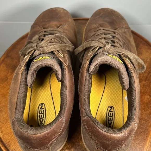 Keen Shoes Mens 14 Utility Vero Low Waterproof Leather Steel Safety Toe Work