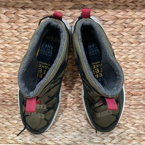 Keen Uneek Chukka Waterproof Sneaker Dark Olive