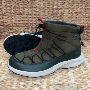 Keen Uneek Chukka Waterproof Sneaker Dark Olive