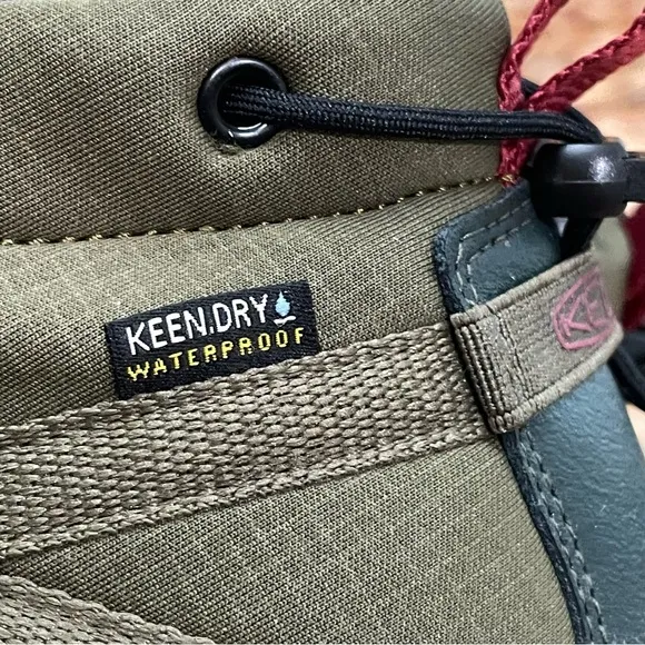 Keen Uneek Chukka Waterproof Sneaker Dark Olive