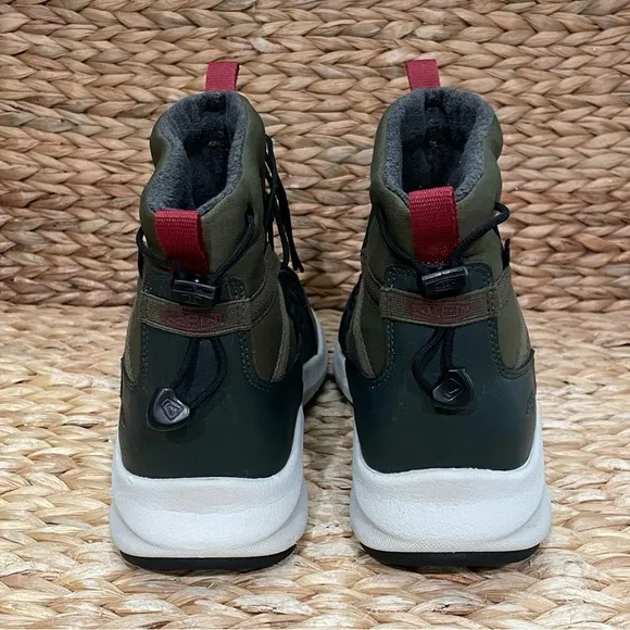 Keen Uneek Chukka Waterproof Sneaker Dark Olive