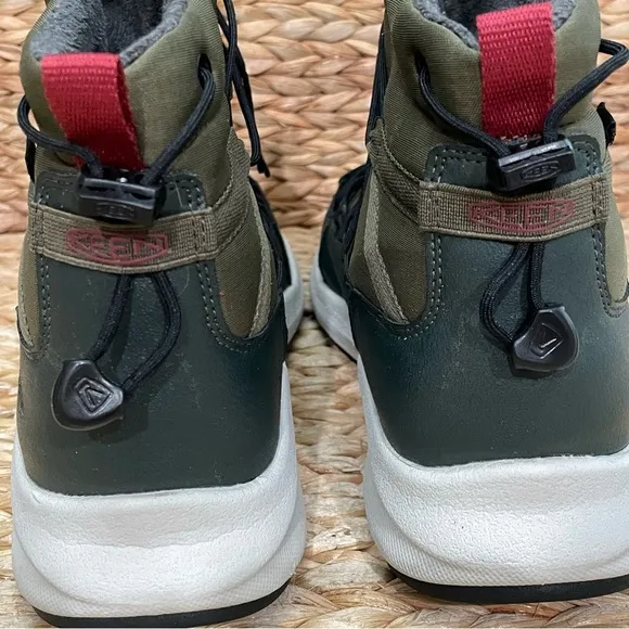 Keen Uneek Chukka Waterproof Sneaker Dark Olive