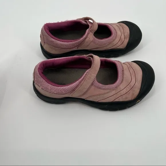 KEEN Youth Pink Maryjane slip on shoes size: 6