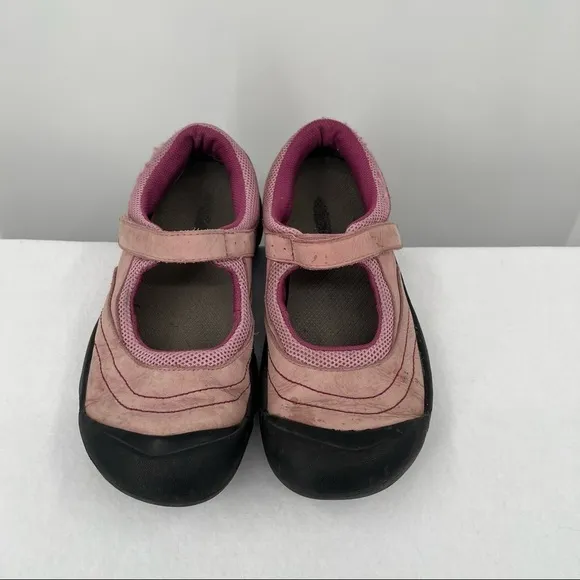KEEN Youth Pink Maryjane slip on shoes size: 6