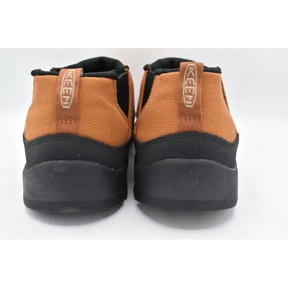 Keen Mens Size 8.5 Hoodcamp FR Slip On Maple Black Shoes