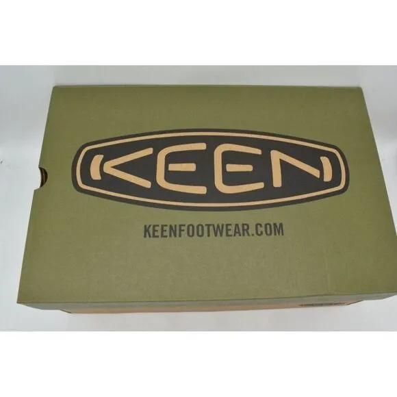 Keen Mens Size 8.5 Hoodcamp FR Slip On Maple Black Shoes