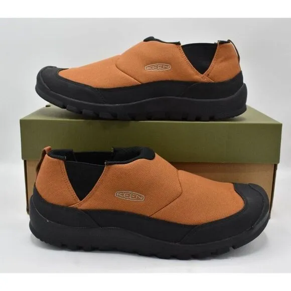 Keen Mens Size 8.5 Hoodcamp FR Slip On Maple Black Shoes