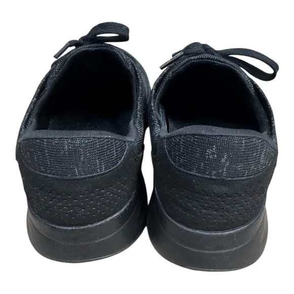 Kizik Lima Heathered Black Sneaker Men’s 8 Women’s 9.5 Comfort Shoes