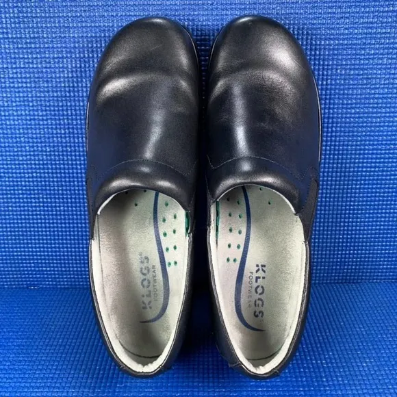 KLOGS FOOTWEAR NAPLES  Women Size 10W Black Slip Resistant Comfort Shoes 201710
